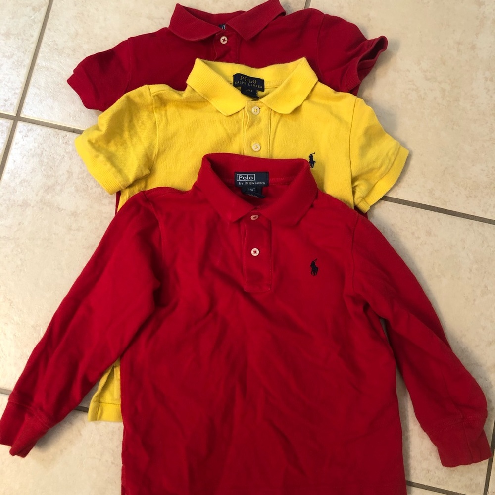Bundle of toddler Polo by Ralph Lauren Shirts